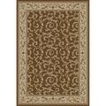 Concord Global Trading Area Rugs, 2 Ft. 7 In. X 4 Ft. Jewel Veronica - Brown 43983